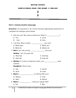 English exam for Grade 8.pdf